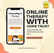 Online therapy with Hope Trust