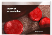 Red Cells PowerPoint Template