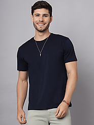 Supima : Men Cotton Plain T-Shirts – flicksbee