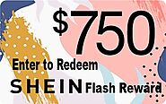 Shein Flash Offer-Get up to $750 Instantly