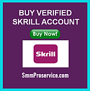 Buy Verified Skrill Accounts - SMM PRO SERVICE