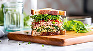 Thunfisch Sandwich - mit leckerem Thunfischaufstrich