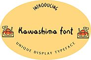 Kawashima Font - Coloring Fun Pages