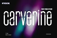 Carverine Futuristic Font | Webfont & Desktop License