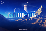 Echo Horizon Font Family - Creative Finest