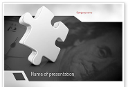 Business Effectiveness Puzzle PowerPoint Template