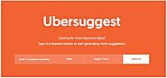 Ubersuggest (Free Version)