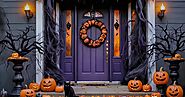 28 Dreadful Halloween Door Decorations 2024