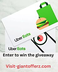 Grab a $125 Uber Eats Gift Card