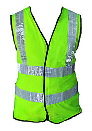 High Visibility Safety Vest - (GN2) - DishaImpex