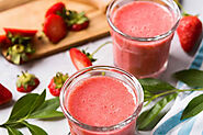 Strawberry Protein Thick Shake