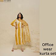 Office wear kurta set