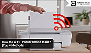 How to Fix HP Printer Offline Issue? [Top 4 Methods]