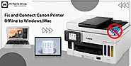 Fix and Connect Canon Printer Offline to Windows/Mac