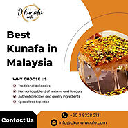 Best Kunafa in Malaysia