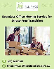 Seamless Office Moving Service for Stress-Free Transition