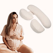 'Sweet Dreams' Bundle | Sleepybelly Pregnancy Pillow & 3-Piece Pyjama Set