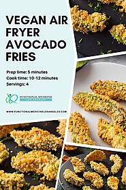 Vegan Air Fryer Avocado Fries