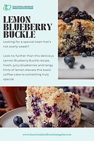 Lemon Blueberry Buckle