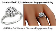 GIA Certified 2.37ct Diamond Engagement Ring