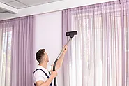 Curtain Cleaning - Eco King Cleaning & Hospitality Services Qatar