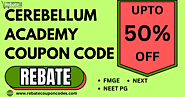 Use Coupon Code REBATE of Cerebellum Academy to get 50% Off