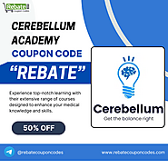 Best Cerebellum Academy Coupon Code REBATE