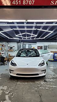 LLumar VALOR Paint Protection Film for Tesla | JRS Auto Detailing Edmonton & Sherwood Park