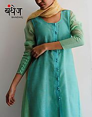 Designer Collection of Bandhani Knit Dresses for Women Online at Bandhej.com