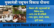 Jharkhand Pashudhan Vikas Yojana : मुख्यमंत्री पशुधन विकास योजना, मिलेगा 90% सब्सिडी और बहुत सारे बेनिफिट्स, अभी अप्ल...