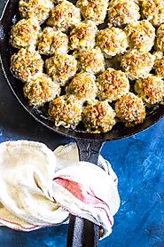 Keto Sausage Balls 🥘 - Cast Iron Keto