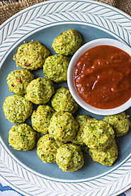 Simple Cheesy Cauliflower Broccoli Tots | Chirpy