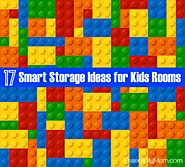 17 Smart Storage Ideas for Kids Rooms