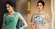 31 Stylish Fancy Net Blouse Design to Elevate Your Saree Look