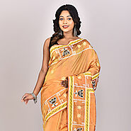 Pattachitra Silk Saree