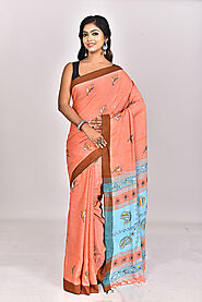 Cotton Kantha Saree