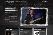 Dagmar | WordPress Band Theme With a Grunge Feel