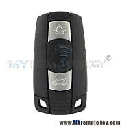 FCC KR55WK49147 Keyless key smart remote 3 button 315mhz /433.9mhz / 868Mhz ID46 chip for BMW 3 5 series 2006-2010(wi...