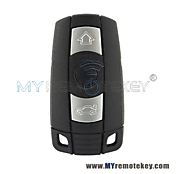 Smart remote key KR55WK49127 KR55WK49123 ID46-PCF7945 3 button for BMW 1 3 5 series E36 E87 E90 E91 2008- 2011 315mhz...