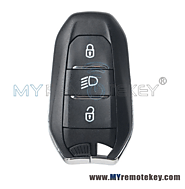 Aftermarket Smart key 98097833ZD 3 button 433MHZ 46 chip or 4A chip for Citroen C3 C4 2016+ Peugeot 3008 5008 2017 2018