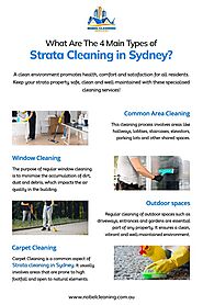 What are the Four Main Types of Strata Cleaning in Sydney?