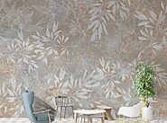 Floral Artwork Wall Mural