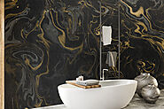 Black Gold Marble Wallpaper