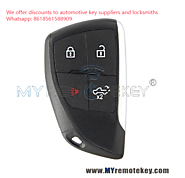 PN 13548441 Smart Key 4 button 434MHZ ID49 Chip for 2022 Chevrolet Silverado FCC YG0G21TB2