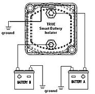 True Smart Battery Isolator (SBI) | 12 Volt Battery Isolator | Relay or Switch