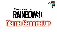 Rainbow Six Siege Name Generator | R6 Names Ideas