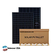 16.2kW Pallet - Solarever 450W Bifacial Solar Panel | Up to 562W in Bifacial Gain | SE-182-105-450M-96-BD | Full Pall...