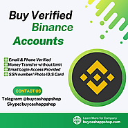 Buy Verified Binance Accounts - Buy Cash App Shop