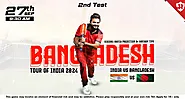 India vs Bangladesh 2nd Test Match Prediction, Playing XI & Fantasy Cricket Tips