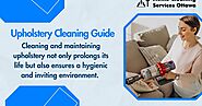 Upholstery Cleaning Guide by Professional Cleaners